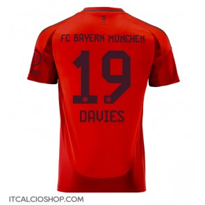 Bayern Munich Alphonso Davies #19 Prima Maglia 2024-25 Manica Corta